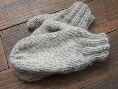 comment tricoter des moufles en laine